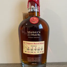 Maker's Mark - Private Selection (K-7 Liquors Barrel Select; Oct 2020)