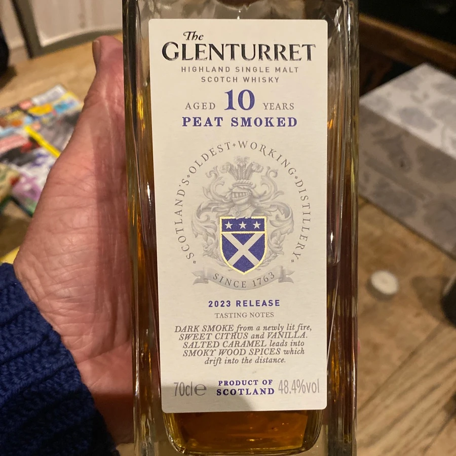 glenturret 10 year old peat smoked