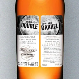 Double Barrel Laphroaig & Macallan