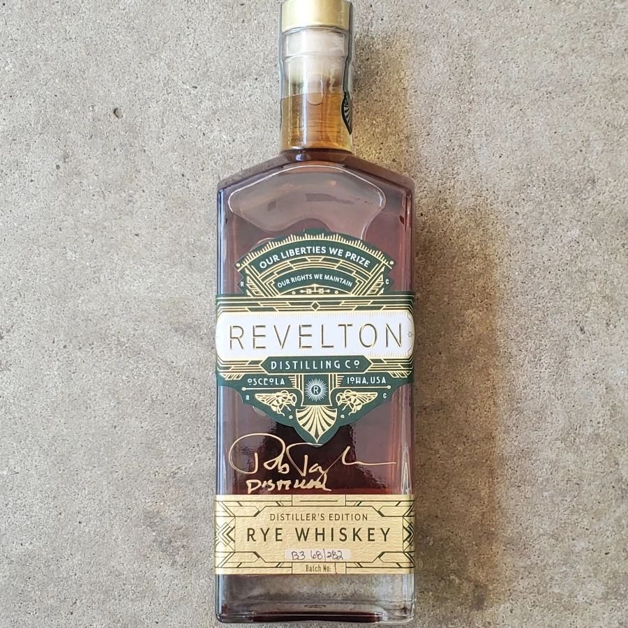 Revelton Distiller's Edition Rye Whiskey