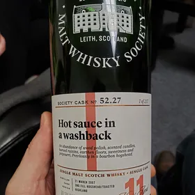 Hot Sauce in a Washback 52.27 (SMWS)