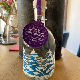Spiced Sugar Plum Gin Liqueur