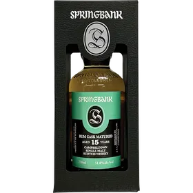 Springbank 15 Year Rum Wood