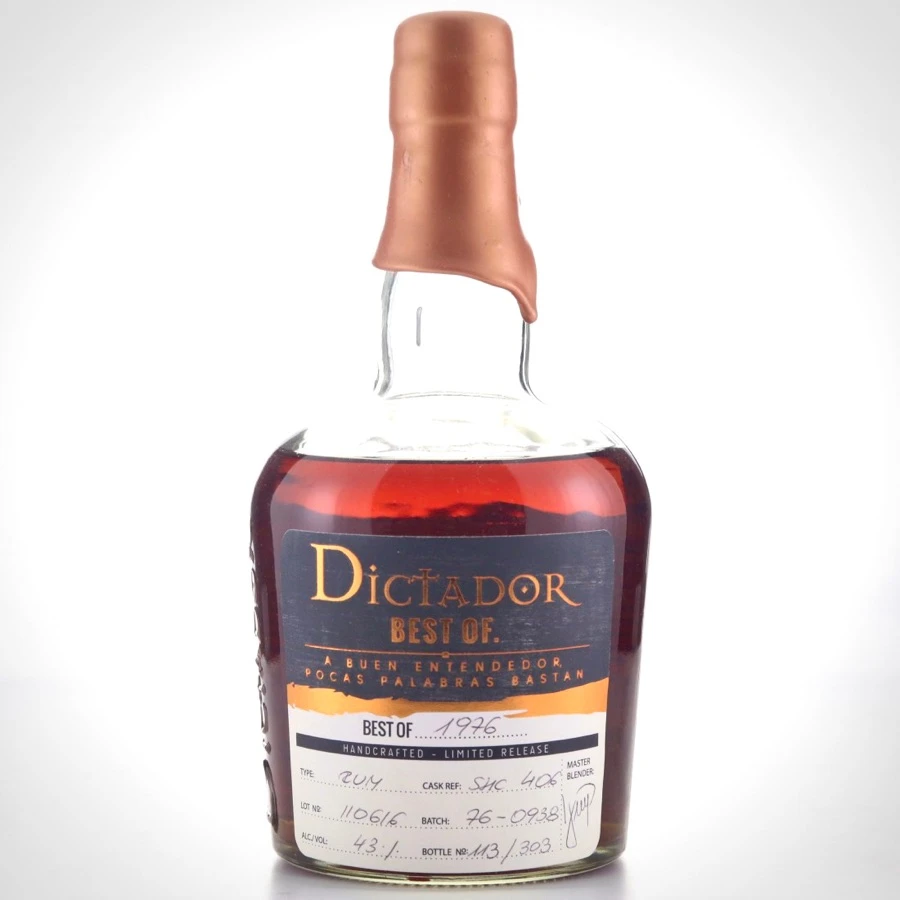 Dictador Best Of Sherry Cask Finish 1976 Vintage Rum