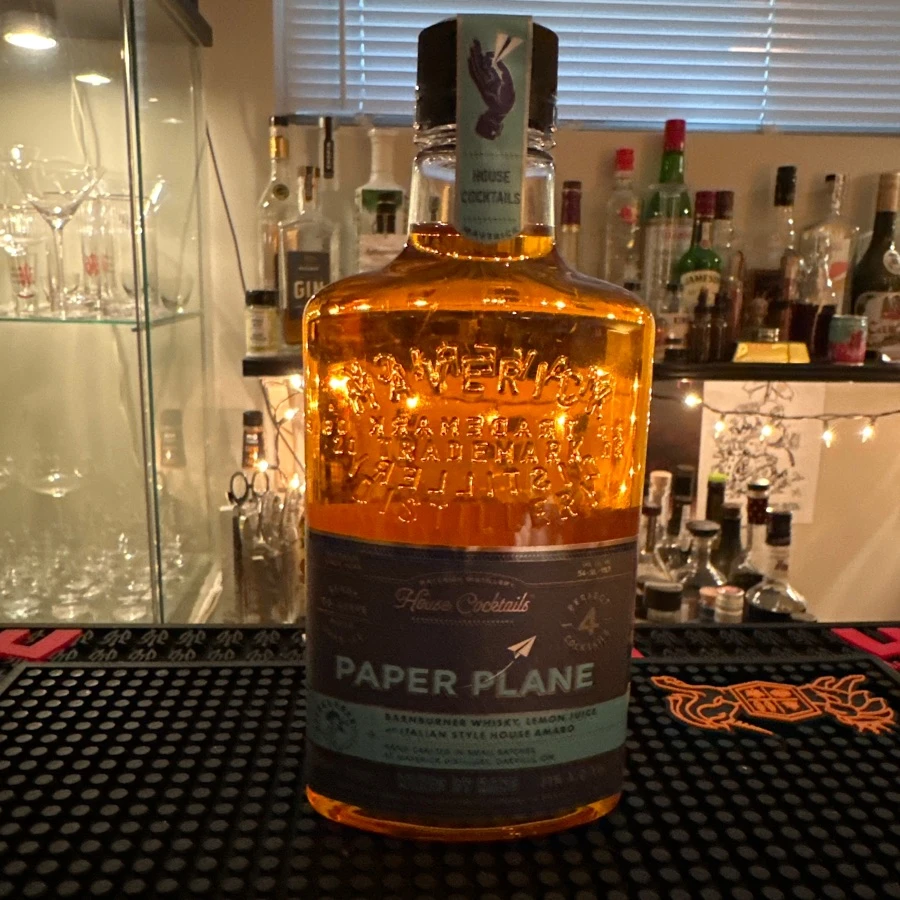House Cocktails Paper Plane
