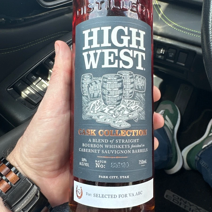 High West Cask Collection - Finished in Cabernet Sauvignon Barrels - VA ABC Pick