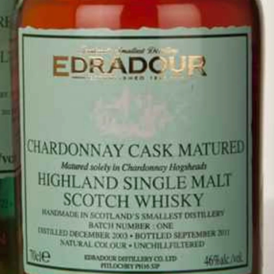 Edradour Chardonnay Cask Matured