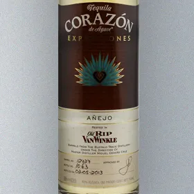 Expresiones del Corazón Old Rip Van Winkle Añejo Tequila