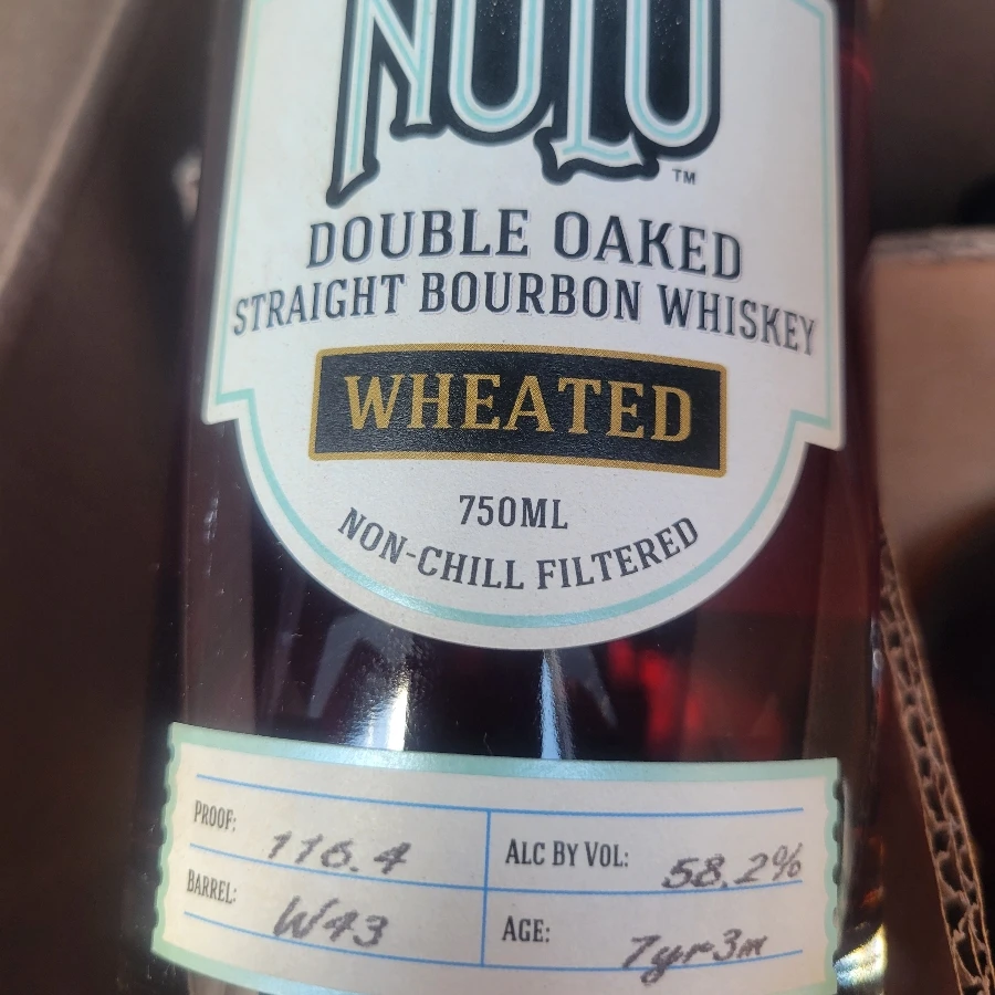 Nulu Doubke Oak Wheated Single Barrel  W43