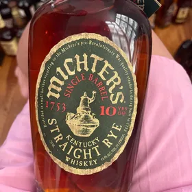 Michter's Single Barrel Straight Rye 10 yr