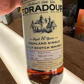 Edradour 10 Years, 2012, Cask 403. Unchillfiltered Collection