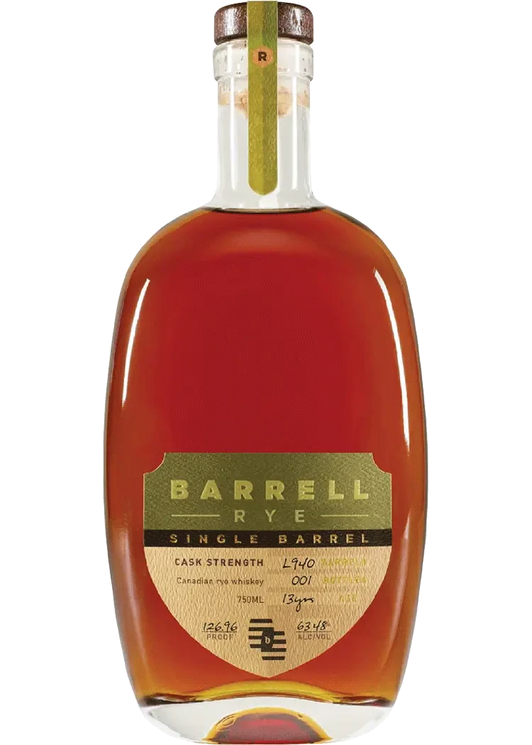 Barrell Canadian Rye Single Barrel Barrel Select