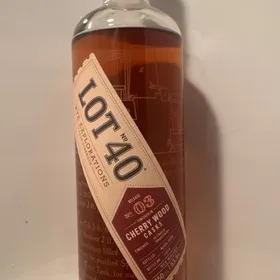 Lot 40 Rye Explorations Release No. 03 Cherry Wood Cask