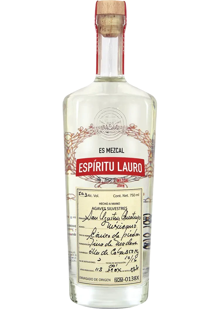 Espiritu Lauro Agaves Silverstres Mexicano