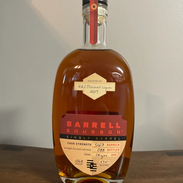 Barrell Bourbon - Single Barrel (R&J Discount Liquor 2019)