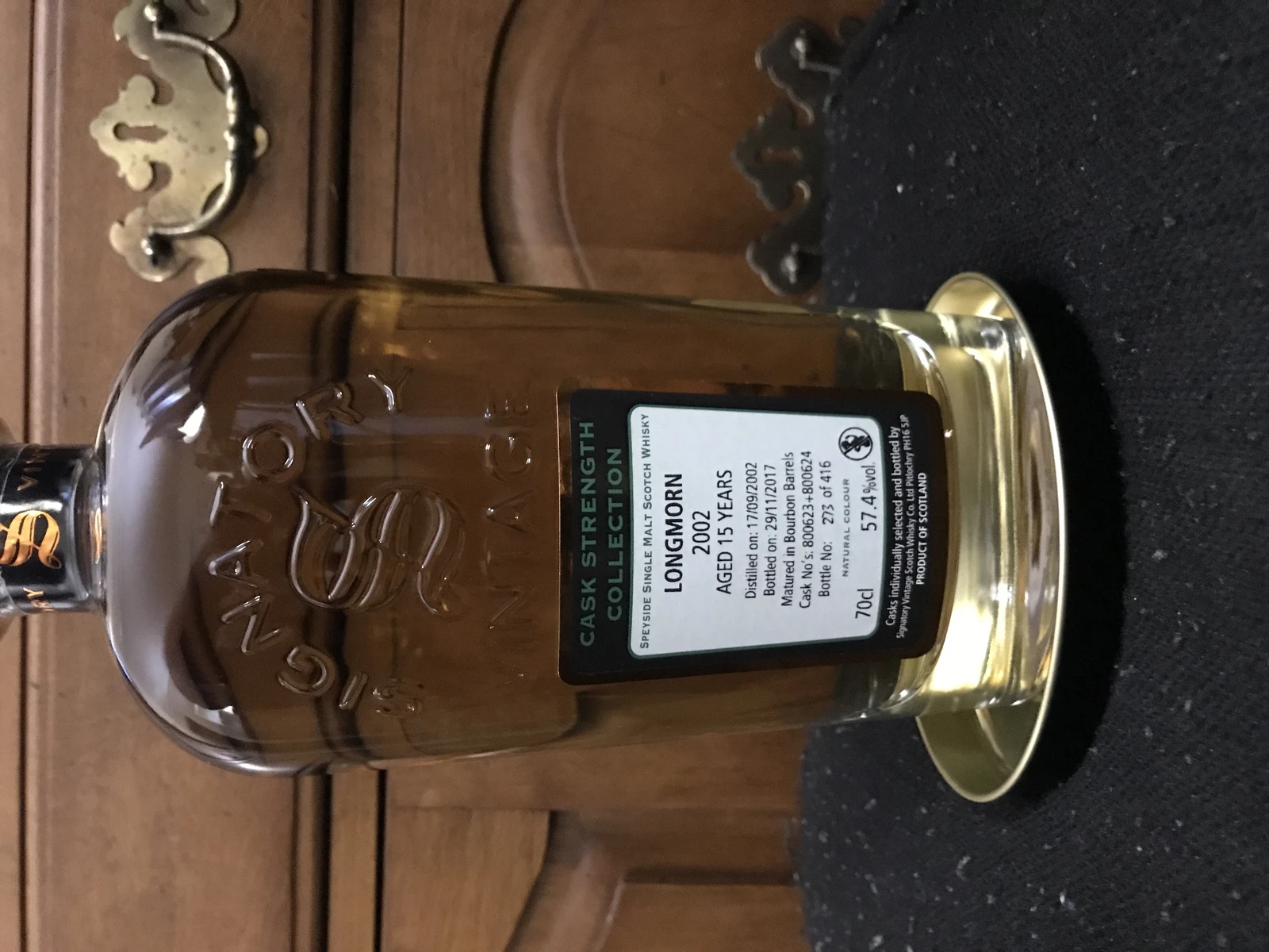 Longmorn 2002 15 Year Cask Strength Collection (Signatory)