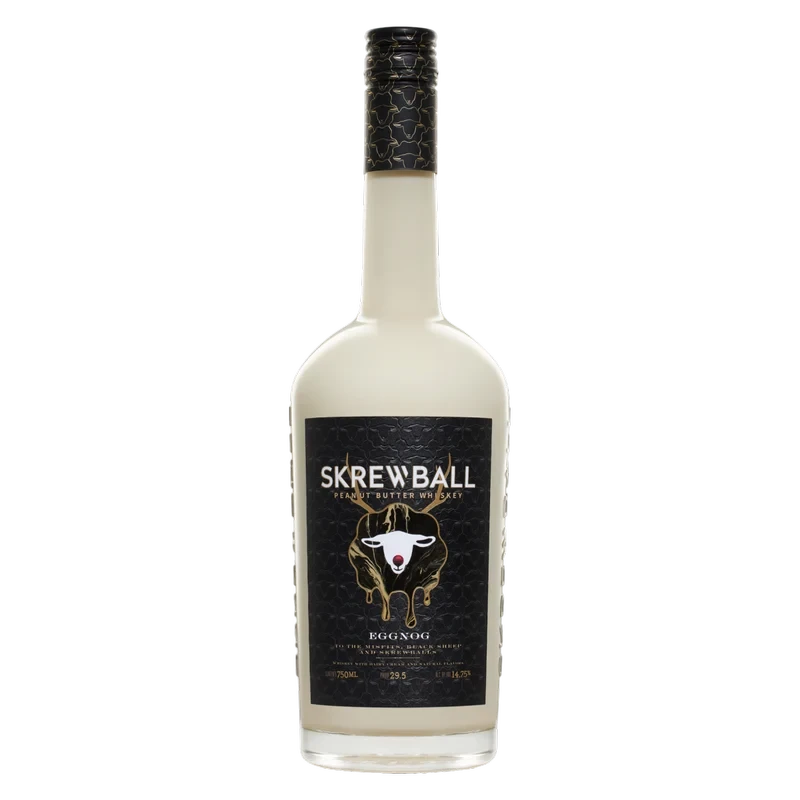 Skrewball Eggnog Whiskey 750ml (29.5 Proof)
