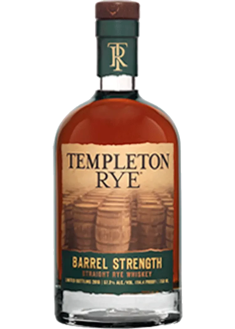Templeton Barrel Strength Rye Whiskey