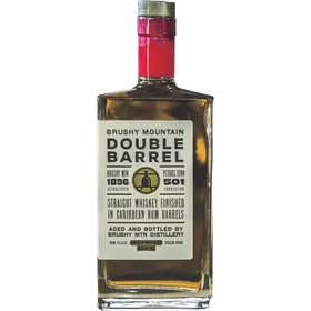 Brushy Mountain Double Barrel Whiskey Caribean Rum Cask Barrel Select
