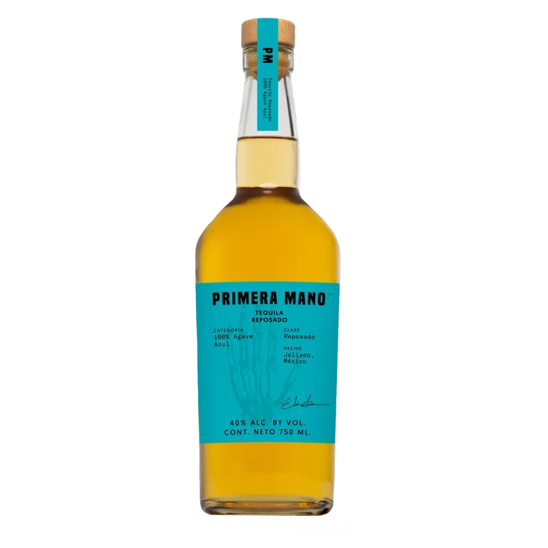 Primera Mano Tequila Reposado 750ml (80 Proof)