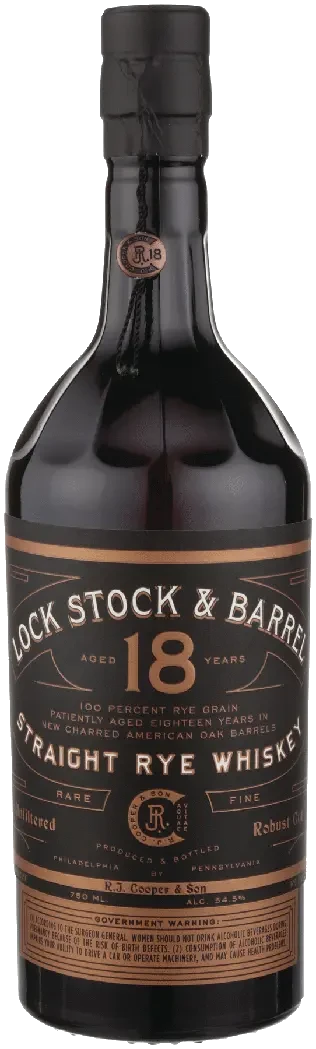 Lock Stock & Barrel 18 Year Straight Rye