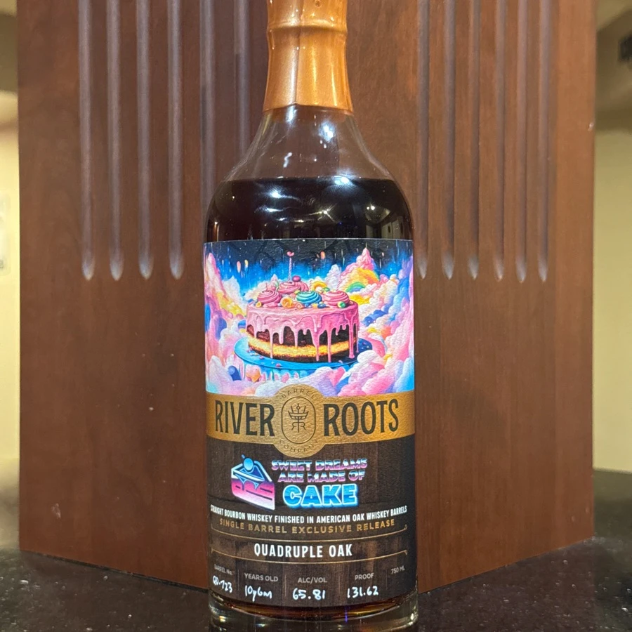 River Roots Barrel Company Quadruple Oak (Sweet Dreams are Made of Cake)