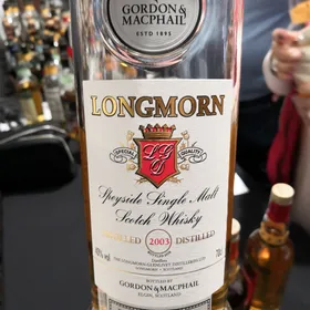 Longmorn 2003 Distillery Labels (Gordon & MacPhail)