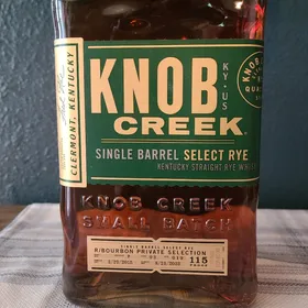 Knob Creek Single Barrel Select Rye R/Bourbon T8KE Pick