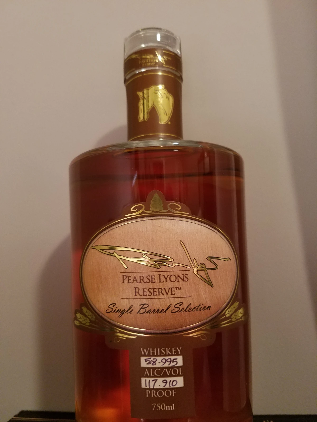 Pearse Lyons reserve single barrel selection
