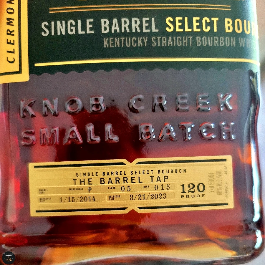 Knob Creek Single Barrel Select Bourbon (The Barrel Tap "Skull's Creek" Pick 03/21/2023)