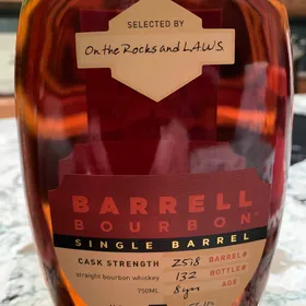 Barrell Bourbon Single Barrel - LAWS - Lansing