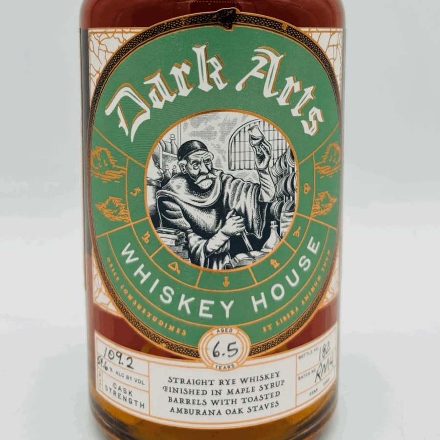 Dark Arts Straight Rye finished in Maple and Amburana