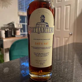 Dad's Hat Pennsylvania Straight Rye Finished in Vermouth Cask 2022 Single Cask #9 (Lost Lantern)