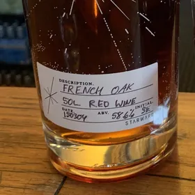 STARWARD 50L RED WINE CASK FRENCH OAK