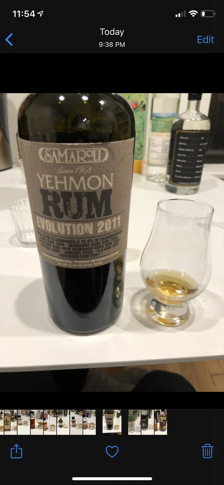 Samaroli Yehmon Rum 2011