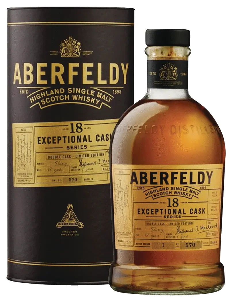 Aberfeldy Exceptional Cask Series 18 Year Double Cask