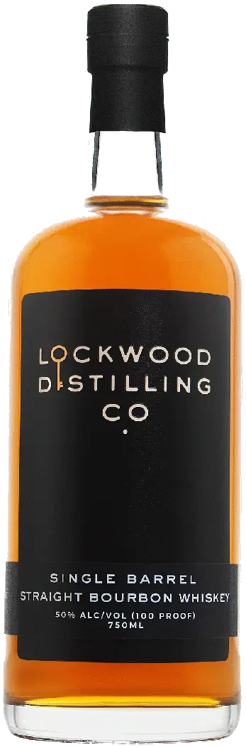 Lockwood Distilling Co Single Barrel Straight Bourbon Whiskey