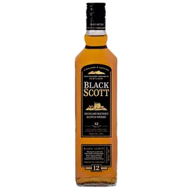 Black Scott 12 Yr Blended Scotch