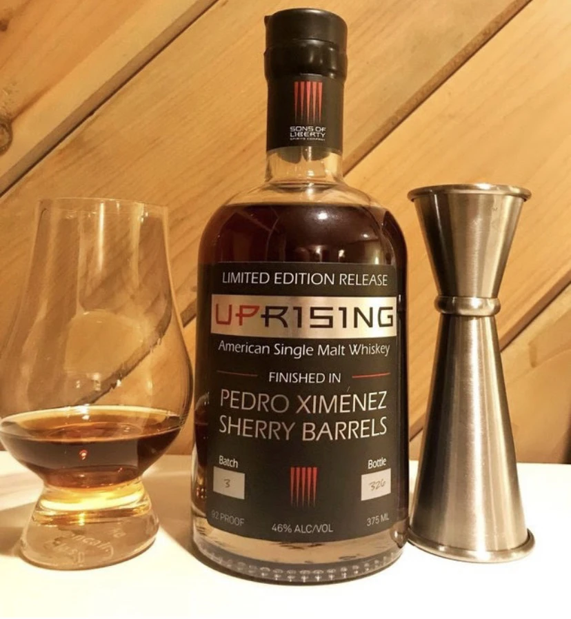 Sons of Liberty Uprising Pedro Ximenez Sherry Barrels