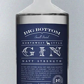 Big Bottom Navy Strength Gin
