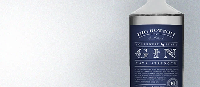 Big Bottom Navy Strength Gin