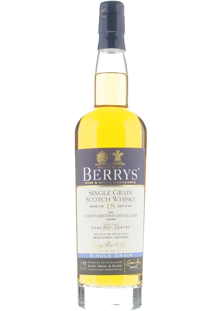 Berrys North British Single Grain 18 Yr