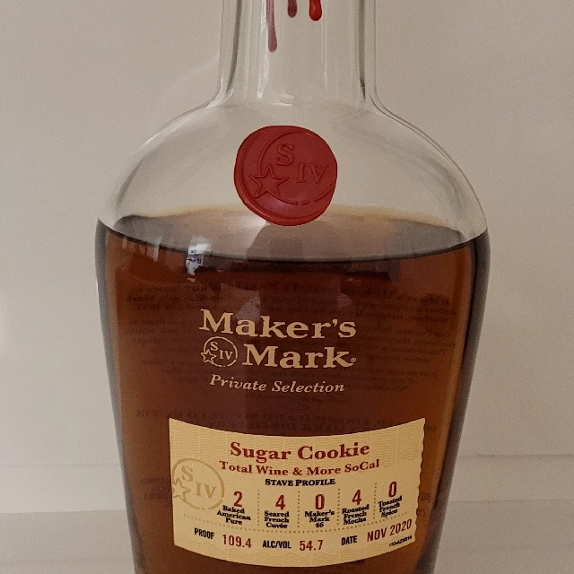 Maker's Mark Private Selection: Sugar Cookie
