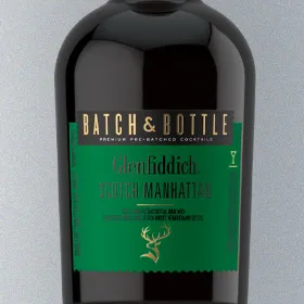 Batch & Bottle Glenfiddich Scotch Manhattan