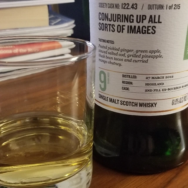SMWS 122.43 ("Conjuring Up All Sorts of Images")