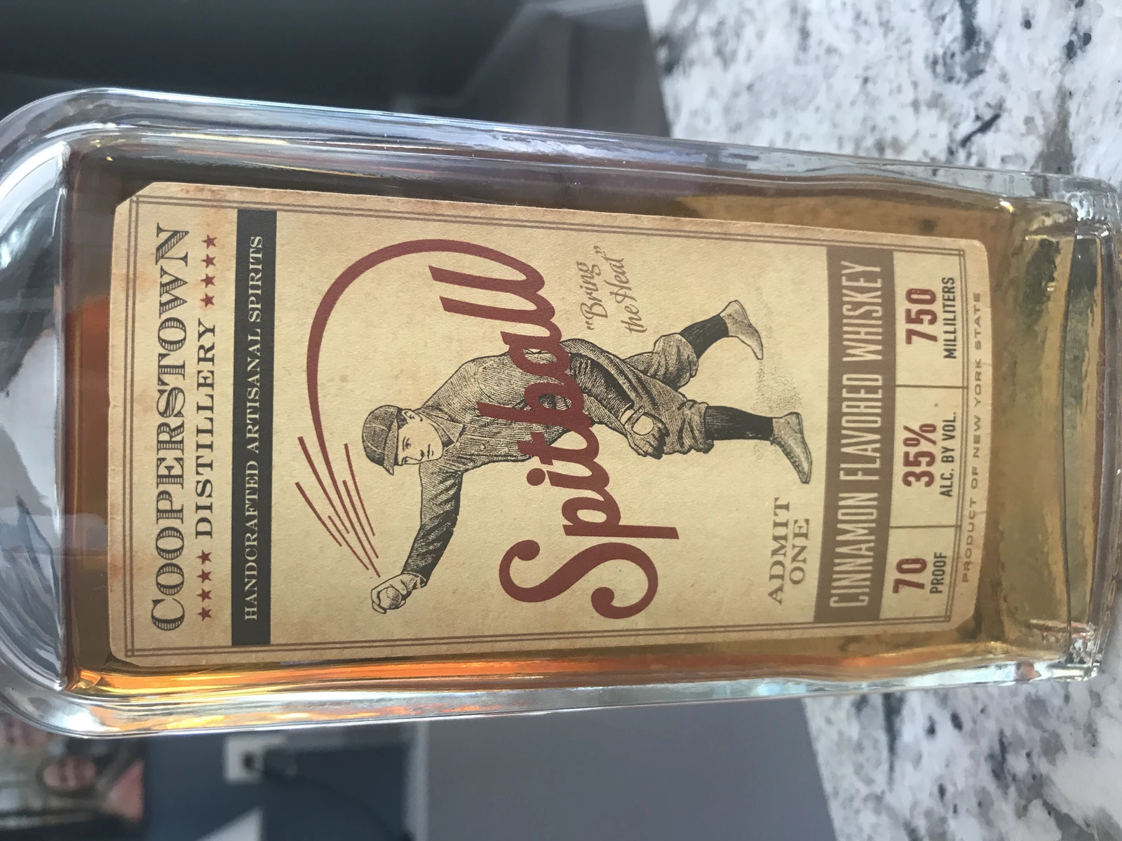 Cooperstown Distillery Spitball