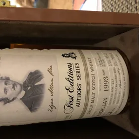 Macallan 1993 21 Year Author's Series (First Editions)