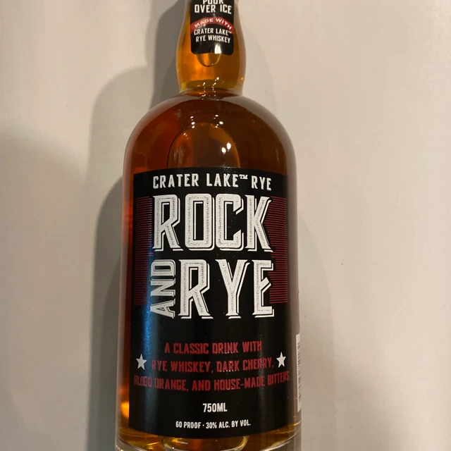 Crater Lake Rock and Rye