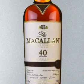 Macallan Sherry Oak 40 Year (2016 Release)