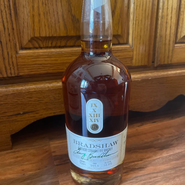 Bradshaw Kentucky Straight Rye Whiskey